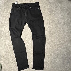 Men's Levi’s 512 Black Jeans 32x34